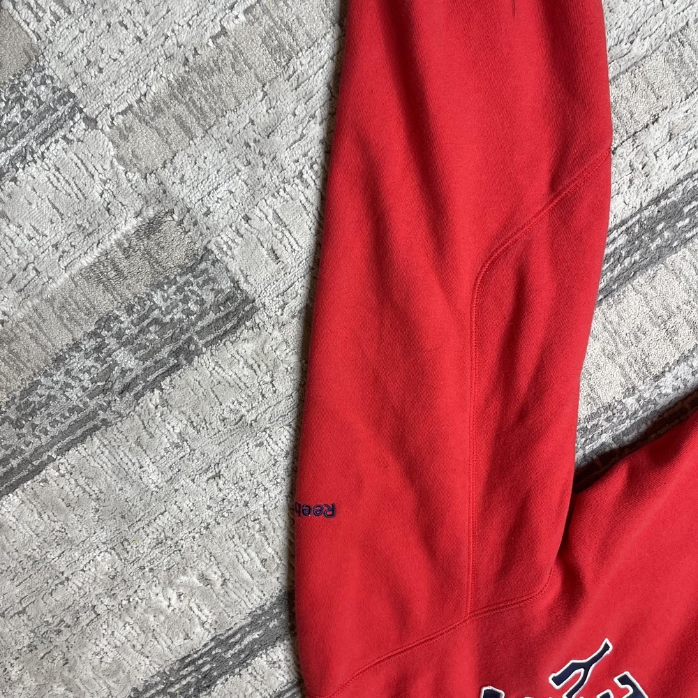 Reebok Washington Capitals NHL Face Off Collection Full Zip Hoodie Red Mens M - Picture 12 of 12